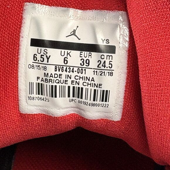 Air Jordan Big Fund Basketball Shoes Sneakers Women's Size 8 I Kids' 6.5Y Black - Picture 14 of 14